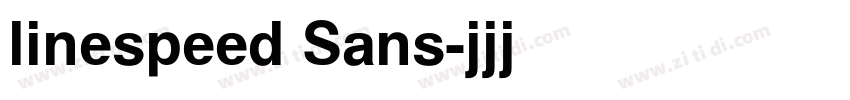 linespeed Sans字体转换